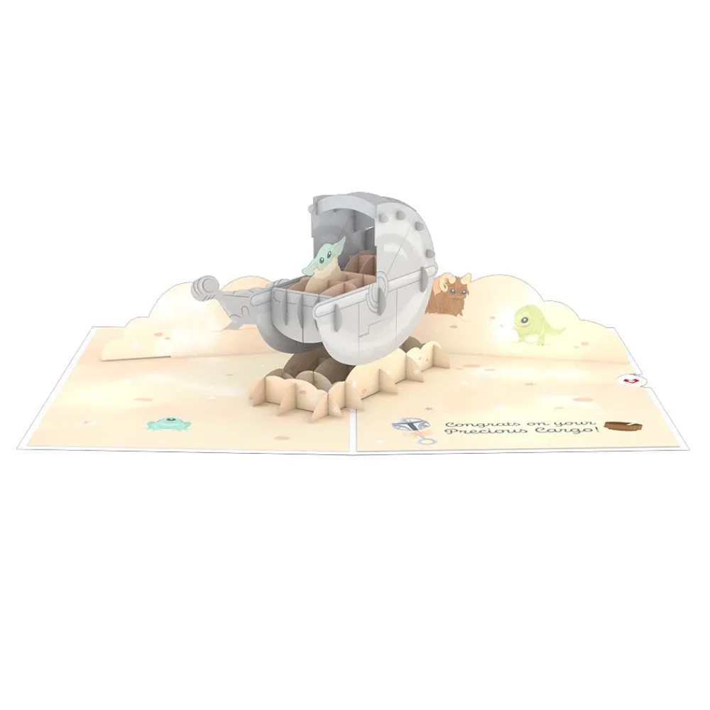 Lovepop Baby|Star Wars|Star Wars™ The Mandalorian™ Precious Cargo Pop-Up Card