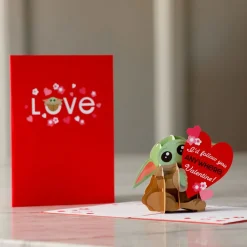 Lovepop Greeting Cards|Valentine'S Day 2/14|Star Wars™ The Mandalorian™ Grogu™ Love Pop-Up Card