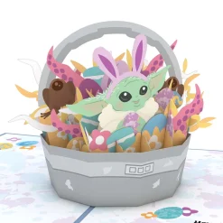 Lovepop Easter 4/20|Kids|Star Wars™ The Mandalorian™ Best Easter in the Gal-eggsy Pop-Up Card