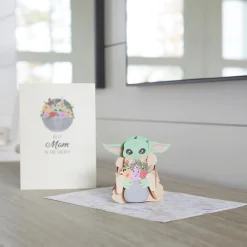 Lovepop Greeting Cards|Mother'S Day 5/11|Star Wars™ The Mandalorian™ Grogu™ Mother’s Day Pop-Up Card