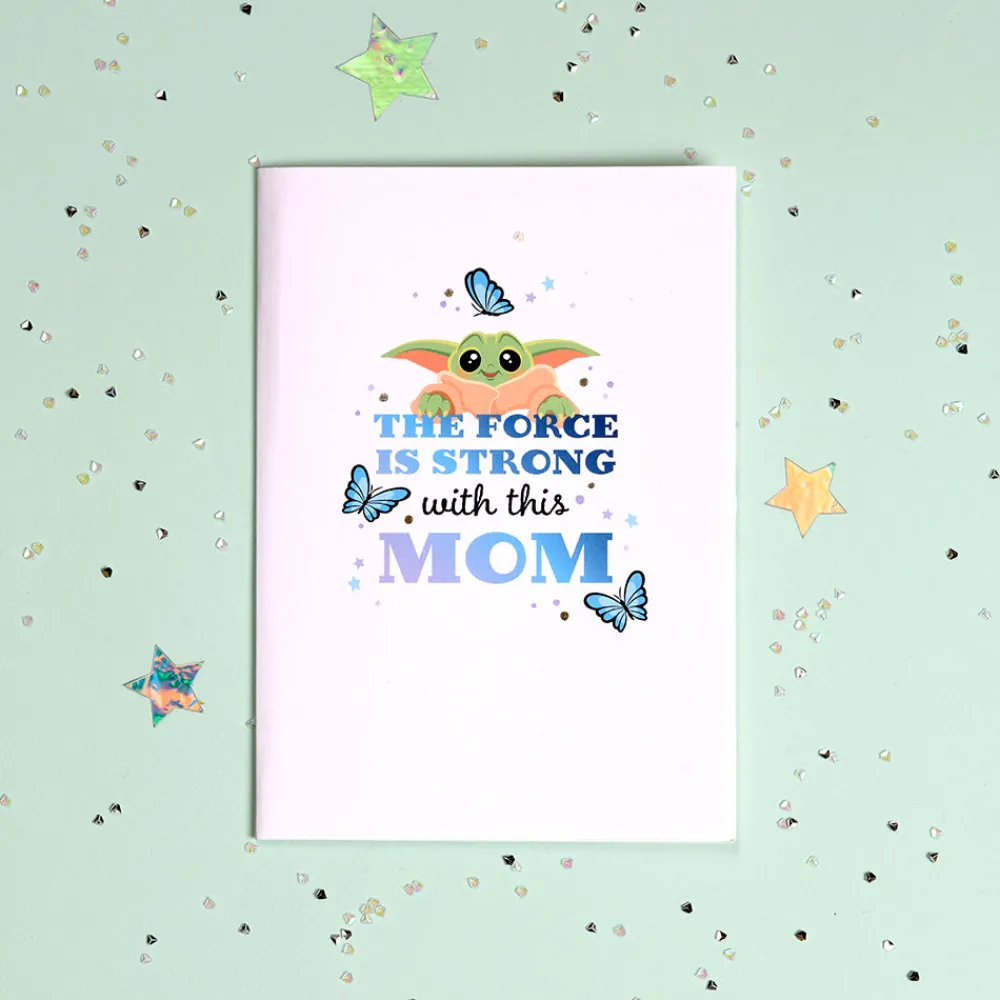 Lovepop Greeting Cards|Mother'S Day 5/11|Star Wars™ The Mandalorian™ Grogu™ Mother's Day Butterfly Pop-Up Card