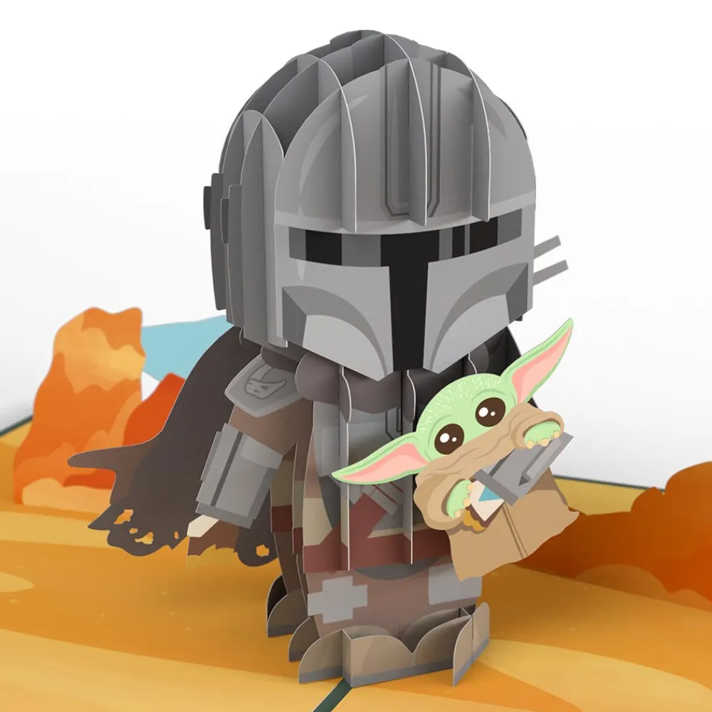 Lovepop Father'S Day 6/15|Dad|Star Wars™ The Mandalorian™ Beskar Father's Day Pop-Up Card