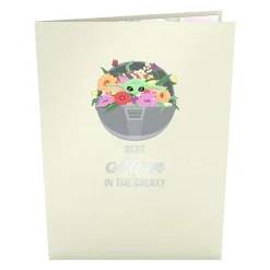 Lovepop Card & Gift Bundles|Mother'S Day 5/11|Star Wars™ The Mandalorian™ Grogu™ Floral Mother’s Day Bundle