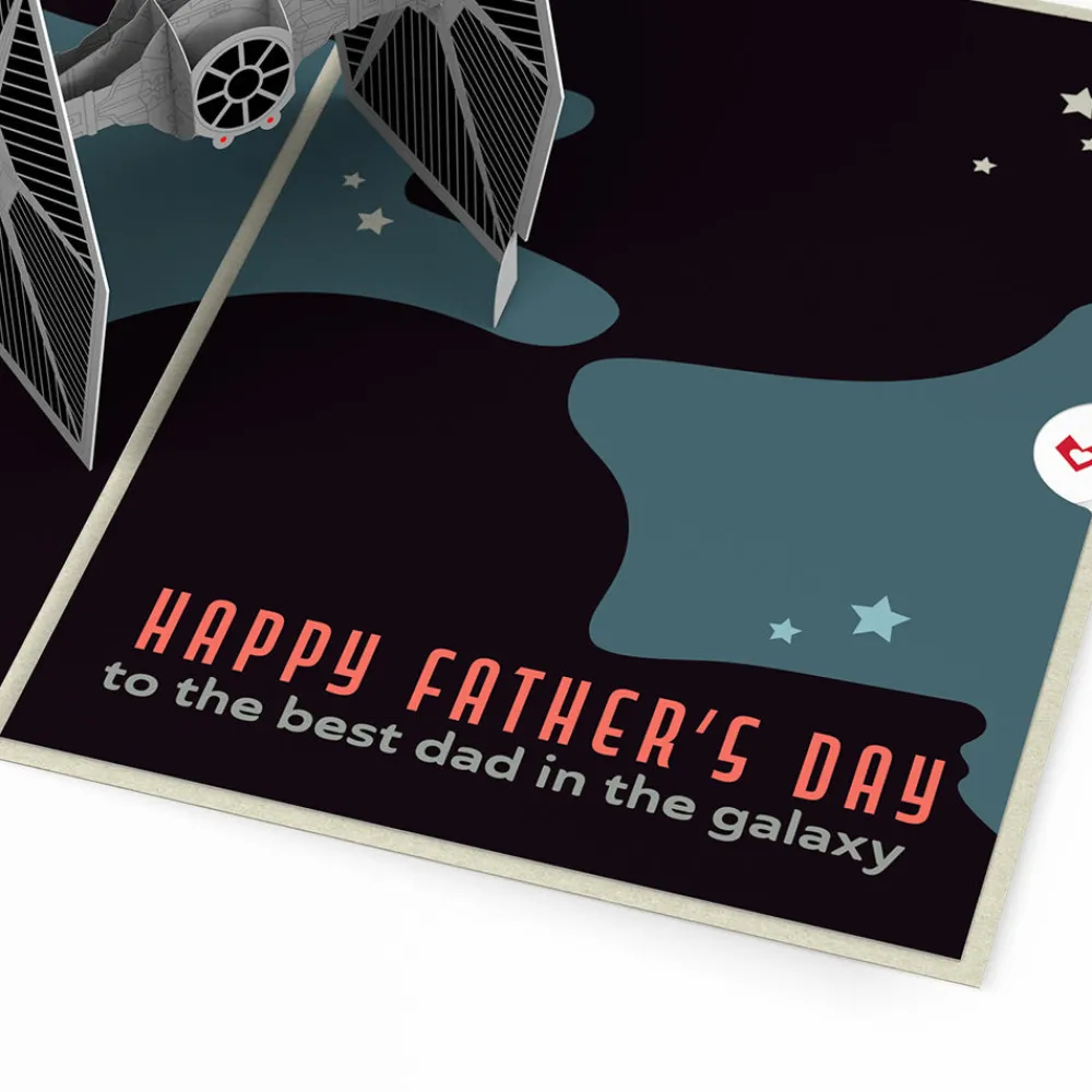Lovepop Father'S Day 6/15|Dad|Star Wars™ TIE Fighter™ Father's Day Pop-Up Card