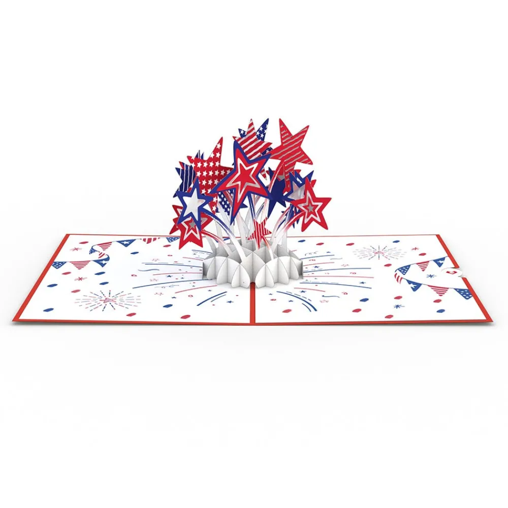 Lovepop Independence Day 7/4|Stars and Stripes Pop-Up Card