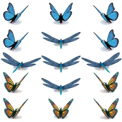 Lovepop Pop-Up Stickers|Easter 4/20|Stickerpop™: Fluttering Favorites (Assorted 15-Pack)
