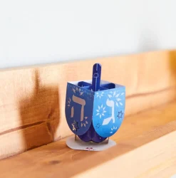 Lovepop Pop-Up Stickers|Hanukkah 12/14|Stickerpop™: Hanukkah Dreidel (5-Pack)