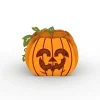 Lovepop Pop-Up Stickers|Halloween 10/31|Stickerpop™: Happy Halloween Pumpkin (1-Pack)