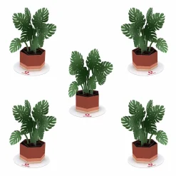 Lovepop Pop-Up Stickers|Kids|Stickerpop™: Monstera (5-Pack)