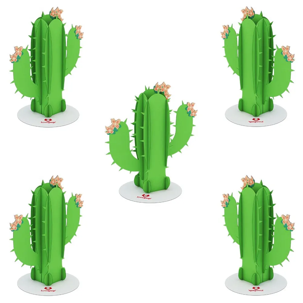 Lovepop Pop-Up Stickers|Kids|Stickerpop™: Saguaro Cactus (5-Pack)