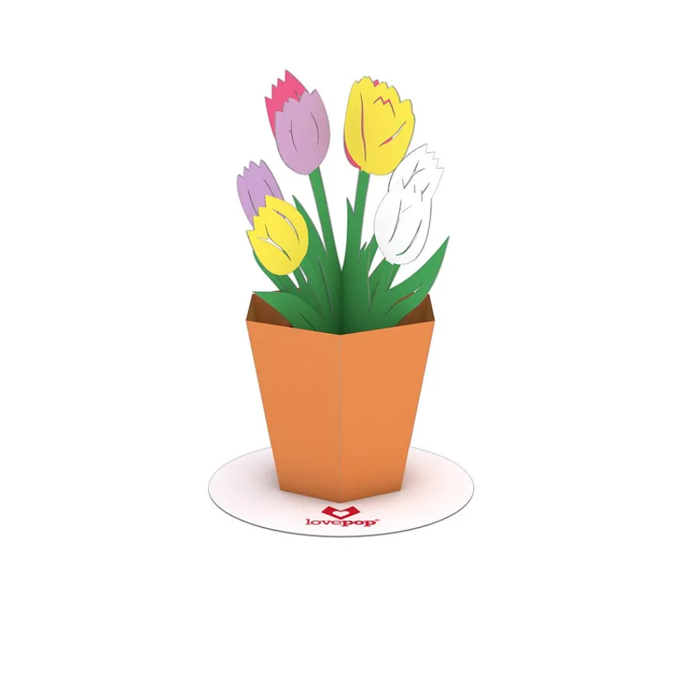 Lovepop Pop-Up Stickers|Easter 4/20|Stickerpop™: Tulip (1-Pack)