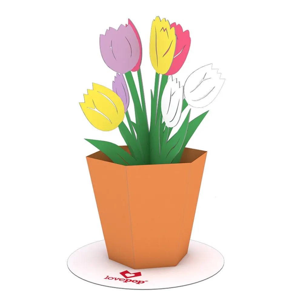 Lovepop Pop-Up Stickers|Easter 4/20|Stickerpop™: Tulip (1-Pack)