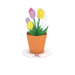 Lovepop Pop-Up Stickers|Easter 4/20|Stickerpop™: Tulips (5-Pack)