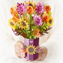 Lovepop Pop-Up Bouquets|Card & Gift Bundles|Sunflower & Fall Truck Bundle