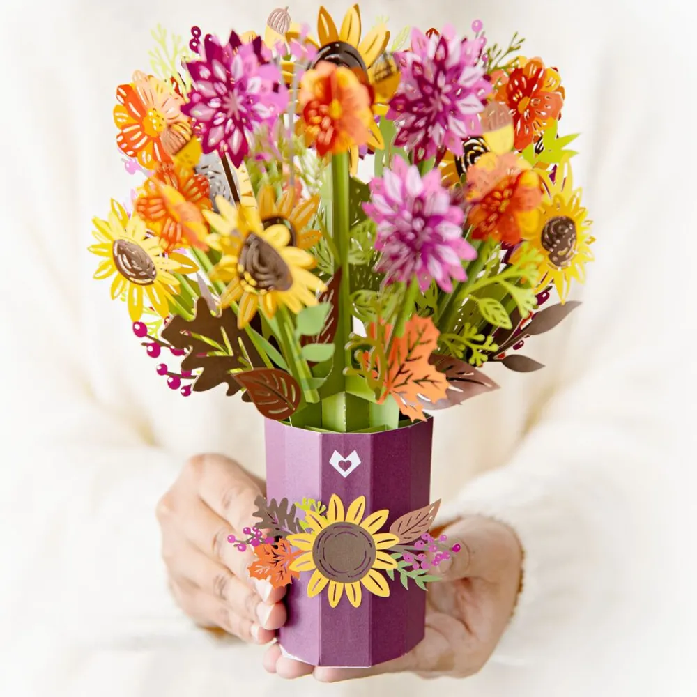 Lovepop Pop-Up Bouquets|Card & Gift Bundles|Sunflower & Fall Truck Bundle