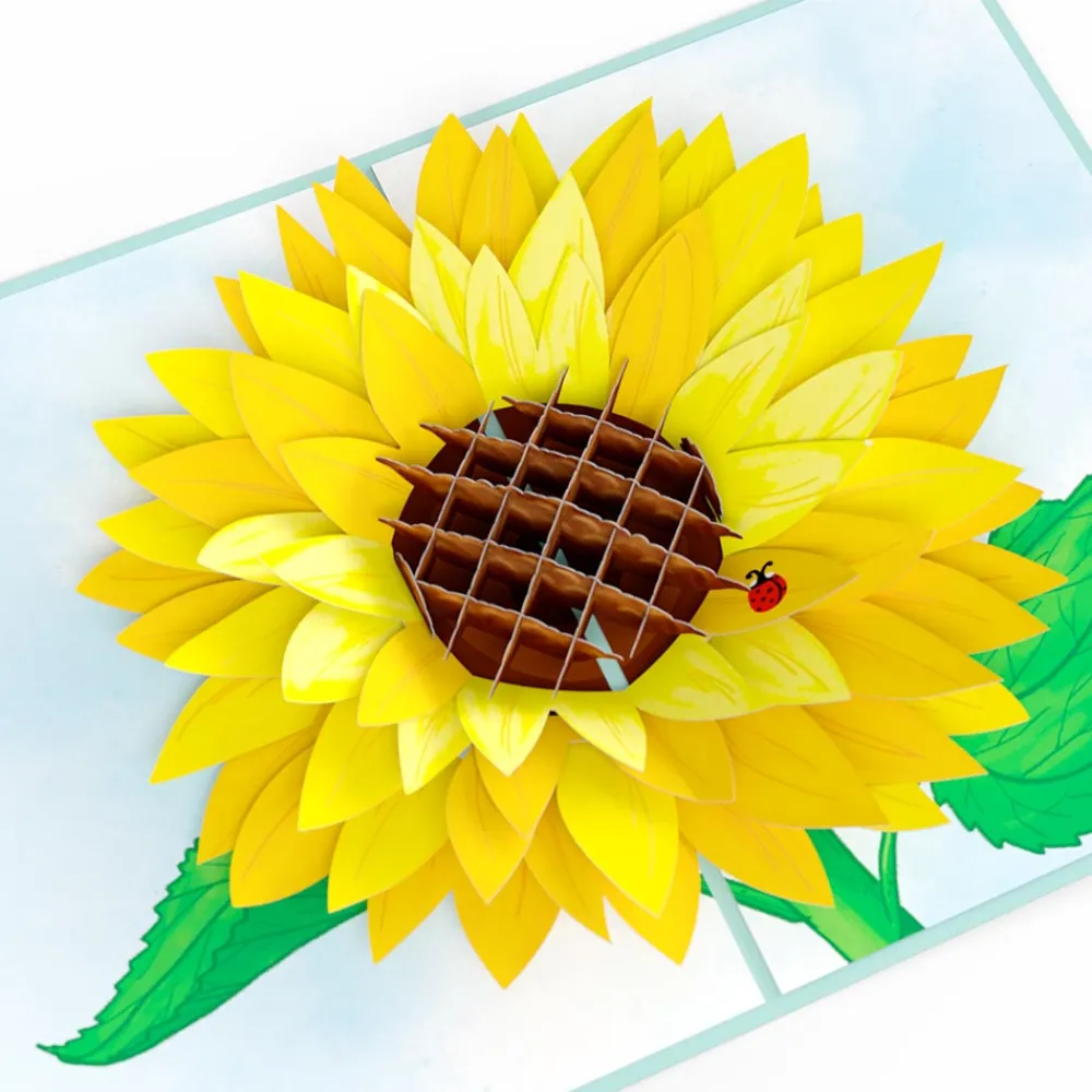 Lovepop Birthday|Mom|Sunflower Birthday Pop-Up Card and Sentiment Set for Mom