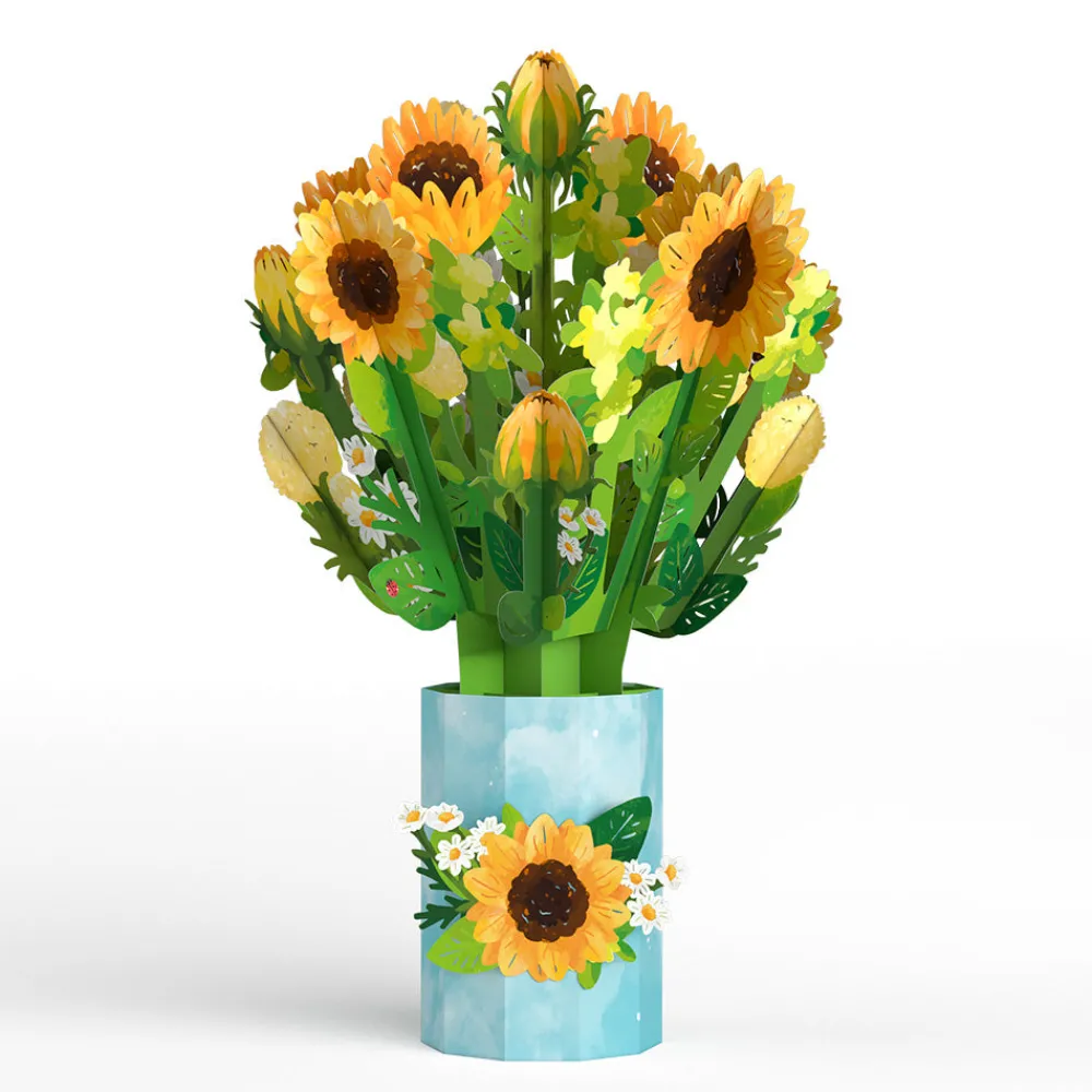 Lovepop Pop-Up Bouquets|Decor|Sunflower Blooms Bouquet
