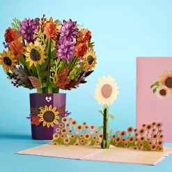 Lovepop Pop-Up Bouquets|Card & Gift Bundles|Sunflower Bundle