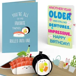 Lovepop Birthday|Sushi Birthday Pop-Up Card and Sentiment Set