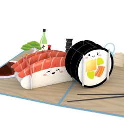 Lovepop Birthday|Sushi Birthday Pop-Up Card and Sentiment Set
