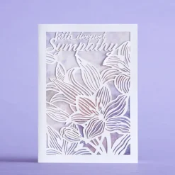 Lovepop Sympathy|Sympathy Lillies: Moments™ Card