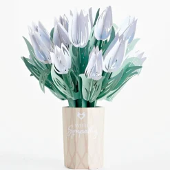 Lovepop Pop-Up Bouquets|Card & Gift Bundles|Sympathy Tree and Tulips Bundle