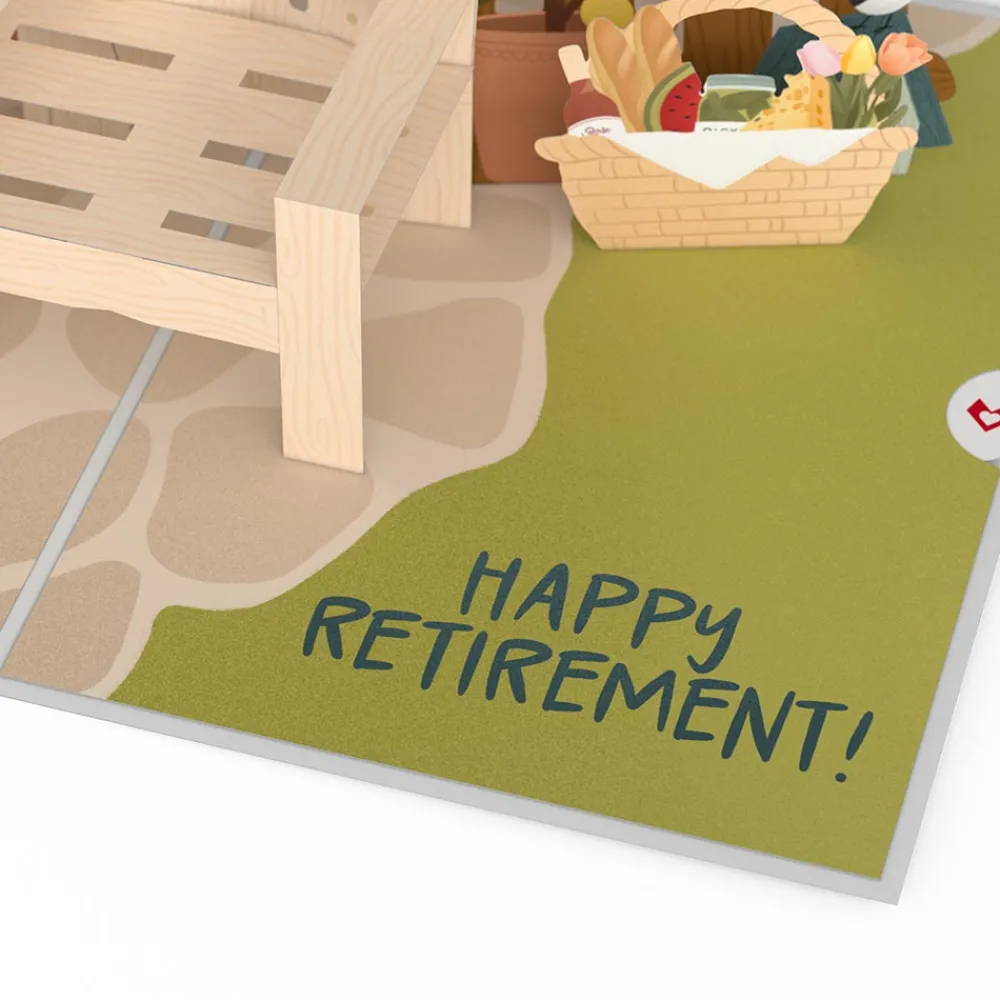 Lovepop Retirement|Take It Easy Retirement Pop-Up Card