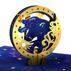 Lovepop Birthday|Her|Taurus Zodiac Birthday Pop-Up Card