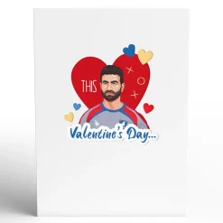 Lovepop Valentine'S Day 2/14|Ted Lasso|Ted Lasso Don't You Dare Settle For Fine Pop-Up Card
