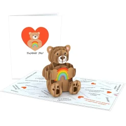 Lovepop Thank You|Thank You Bear Pop-Up Card