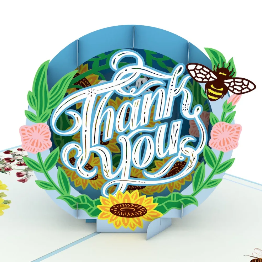 Lovepop Greeting Cards|Thank You|Thank You Floral Pop-Up Card