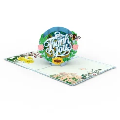 Lovepop Greeting Cards|Thank You|Thank You Floral Pop-Up Card