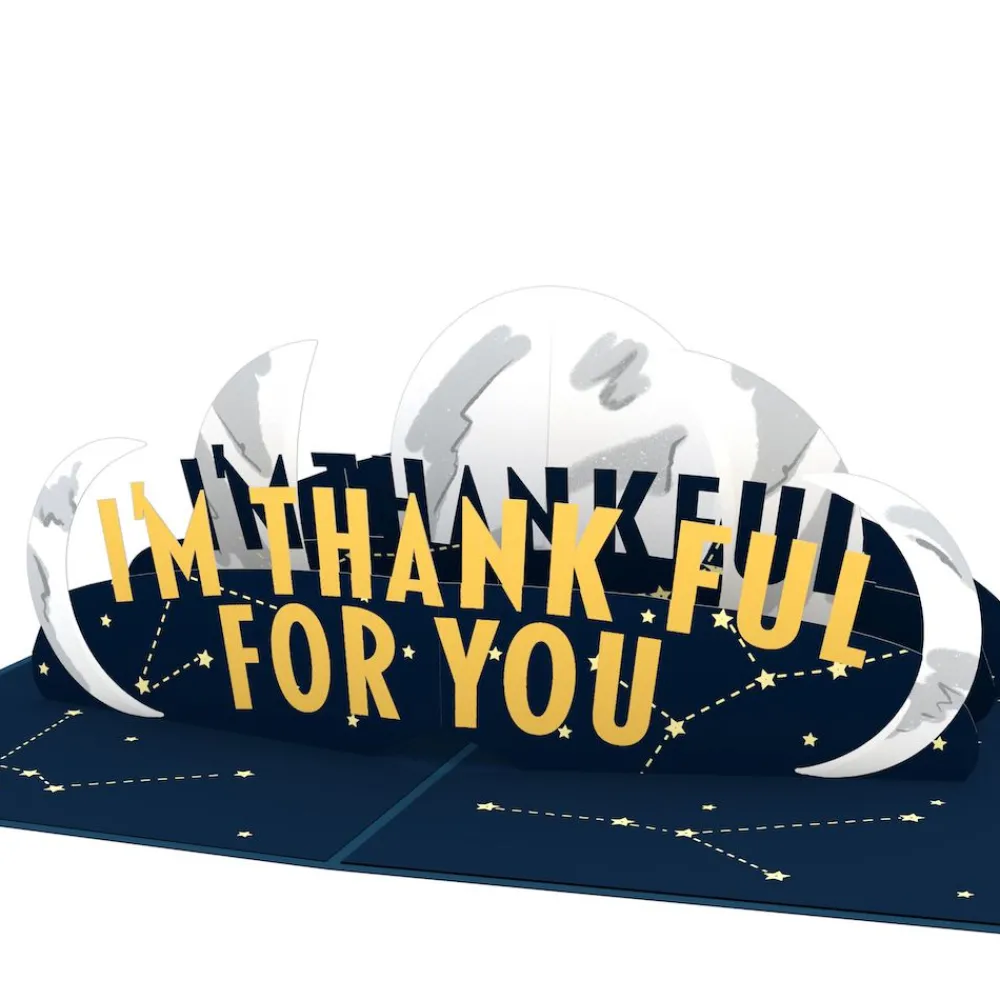 Lovepop Thank You|Thank You Moon Phases Pop-Up Card