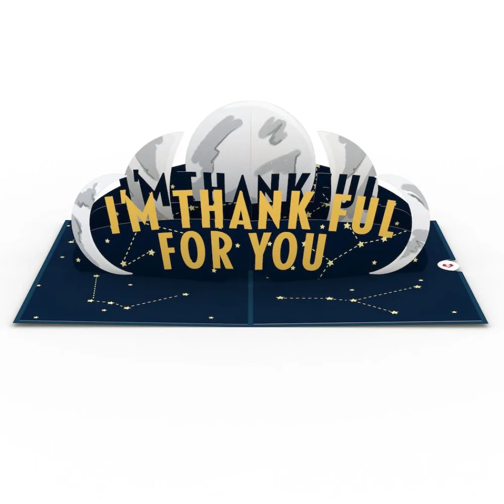 Lovepop Thank You|Thank You Moon Phases Pop-Up Card