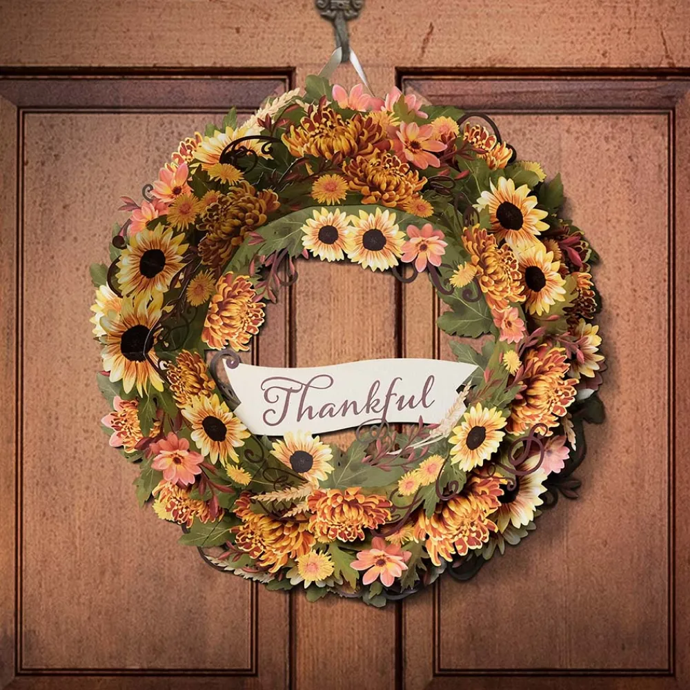 Lovepop Decor|Thanksgiving 11/27|Thankful Wreath