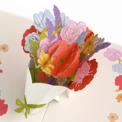 Lovepop Greeting Cards|Thank You|Thanks a Bunch Bouquet Pop-Up Card