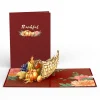Lovepop Thanksgiving 11/27|Thanksgiving Cornucopia Pop-Up Card
