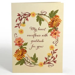Lovepop Greeting Cards|Thanksgiving 11/27|Thanksgiving Gratitude Pop-Up Card