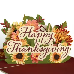 Lovepop Pop-Up Bouquets|Card & Gift Bundles|Thanksgiving Gratitude Pop-Up Card & Bouquet Bundle