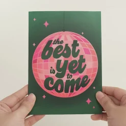 Lovepop Greeting Cards|New Year 1/1|The Best Is Yet to Come New Year Pop-Up Card