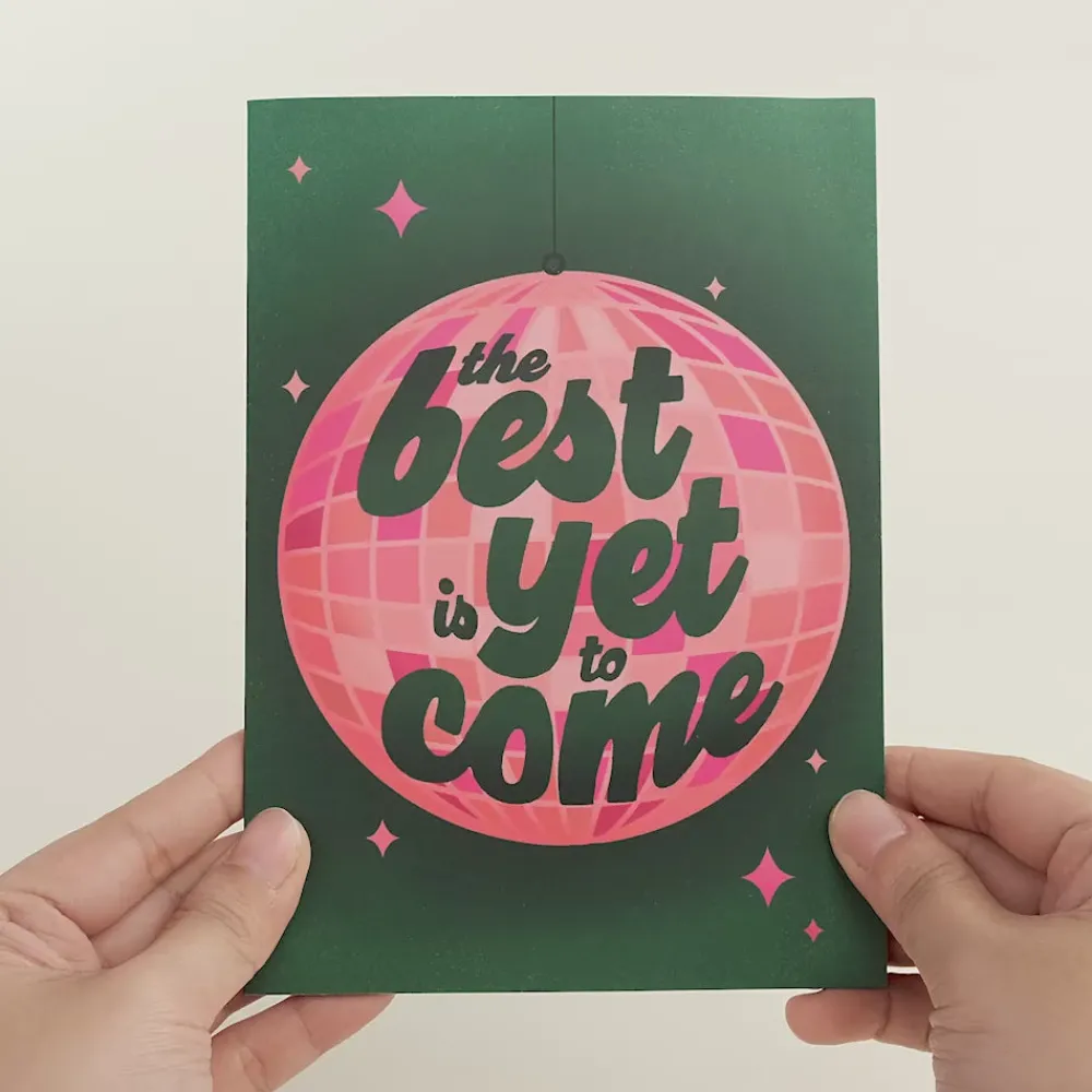 Lovepop Greeting Cards|New Year 1/1|The Best Is Yet to Come New Year Pop-Up Card