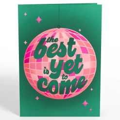 Lovepop Greeting Cards|New Year 1/1|The Best Is Yet to Come New Year Pop-Up Card