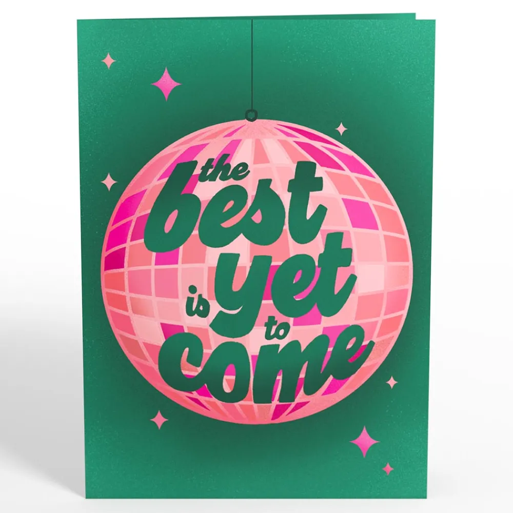 Lovepop Greeting Cards|New Year 1/1|The Best Is Yet to Come New Year Pop-Up Card