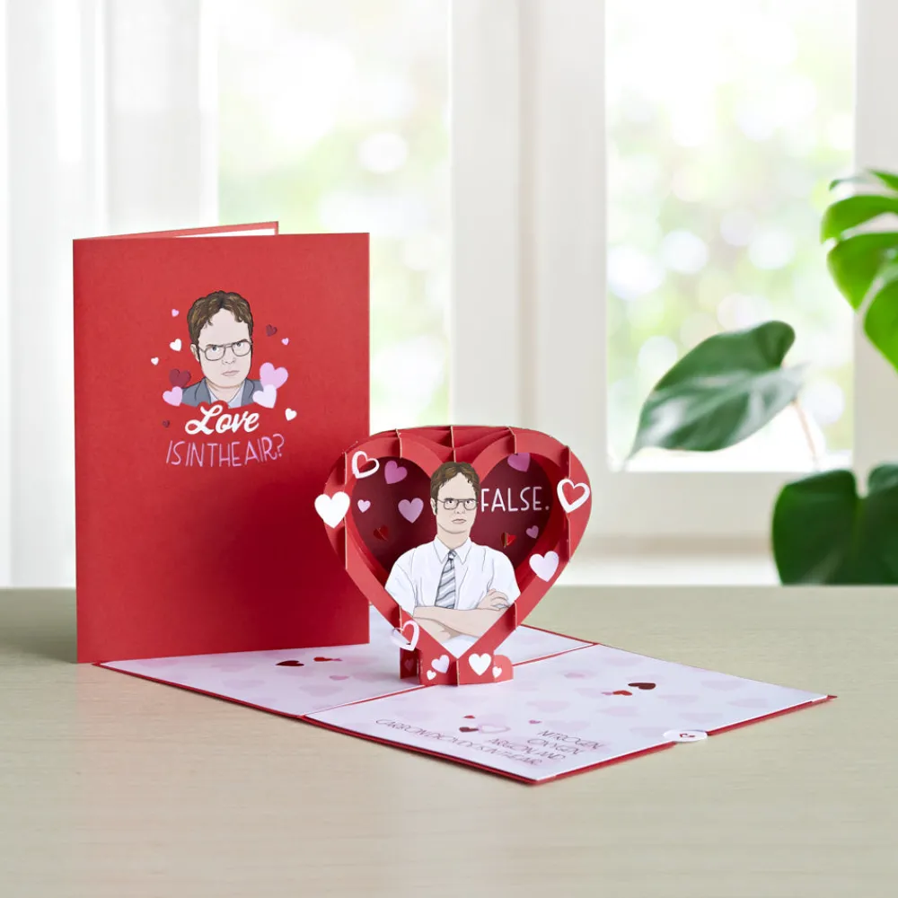 Lovepop Valentine'S Day 2/14|The Office|The Office Love Is In The Air Pop-Up Card