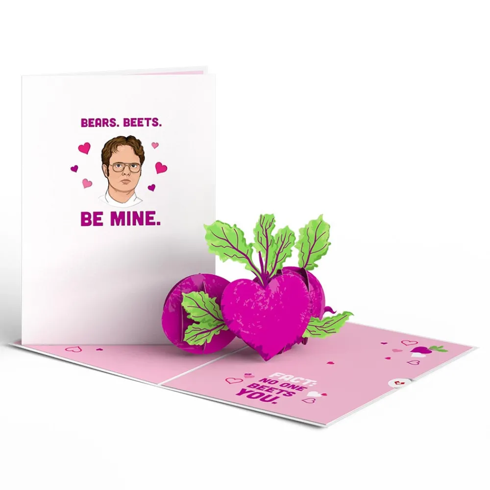 Lovepop Valentine'S Day 2/14|Him|The Office No One Beets You Valentine Pop-Up Card