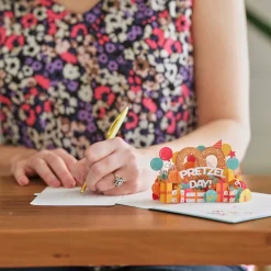 Lovepop Birthday|The Office|The Office Pretzel Day Birthday Pop-Up Card