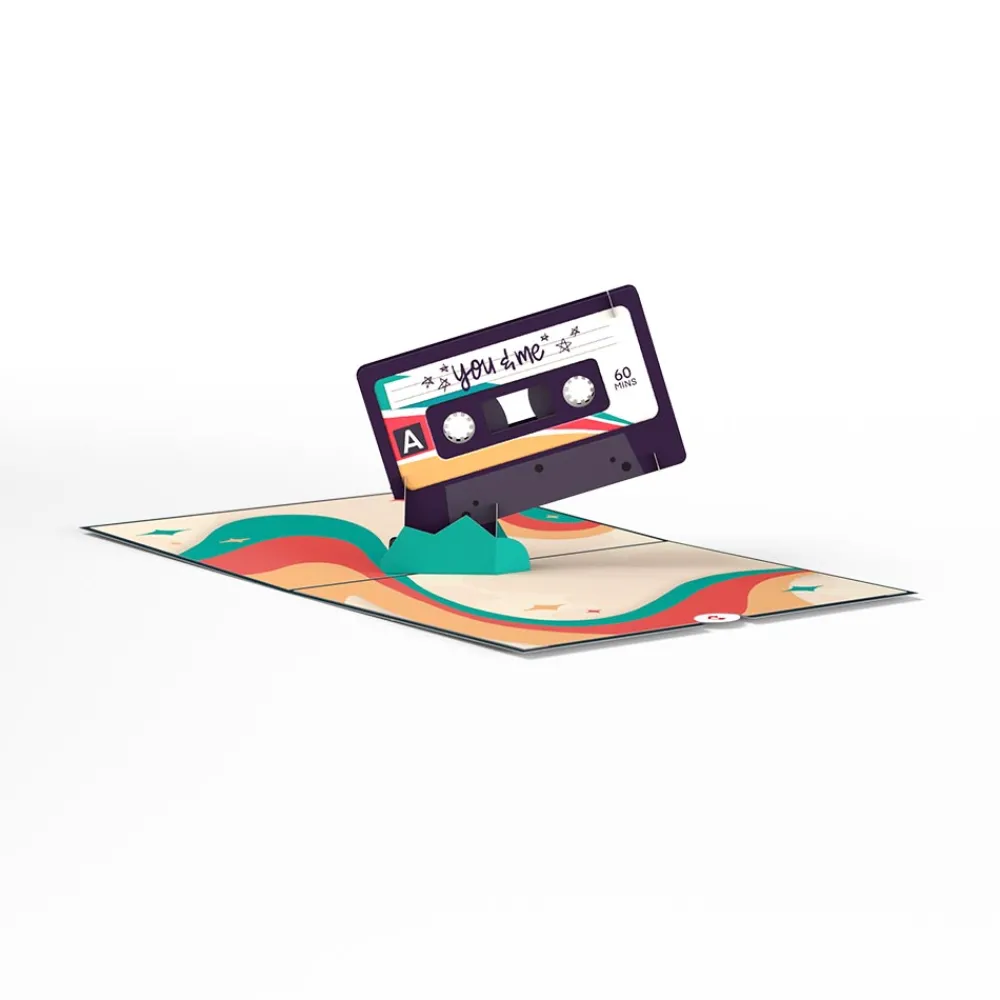 Lovepop Greeting Cards|Anniversary|The Perfect Mixtape Pop-Up Card