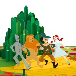 Lovepop Greeting Cards|Birthday|The Wizard of Oz Lions & Tigers & Birthdays Pop-Up Card