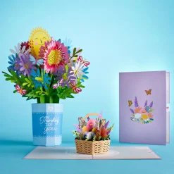 Lovepop Pop-Up Bouquets|Card & Gift Bundles|Thinking of You Bundle
