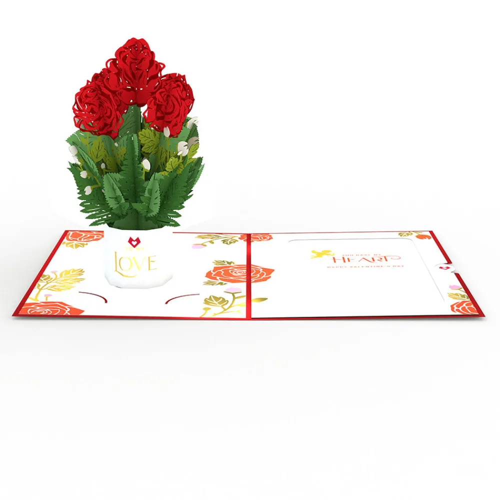 Lovepop Pop-Up Bouquets|Anniversary|To My Love Card with Mini Bouquet